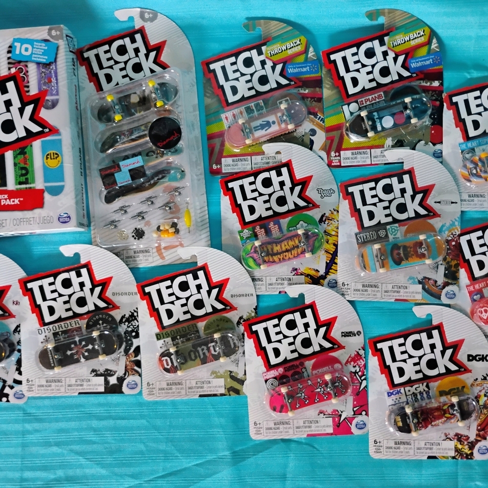 Tech Deck Fingerboard Lot